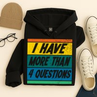 I Have More Than 4 Questions Passover Vintage Hoodie