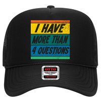 I Have More Than 4 Questions Passover Vintage Hat