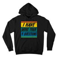 I Have More Than 4 Questions Passover Vintage Tall Hoodie