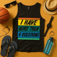 I Have More Than 4 Questions Passover Vintage Tank Top