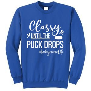 Ice Hockey Mama Life Ice Hockey Mom Of A Hockey Player Great Gift Sweatshirt