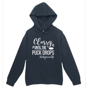 Ice Hockey Mama Life Ice Hockey Mom Of A Hockey Player Great Gift Urban Pullover Hoodie