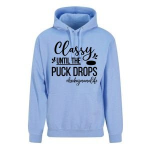 Ice Hockey Mama Life Ice Hockey Mom Of A Hockey Player Great Gift Unisex Surf Hoodie