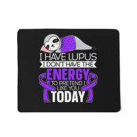 I Have Mixed Drinks About Feelings Funny Drinking Mousepad