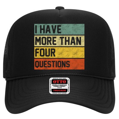 I Have More Than Four Questions Passover Trucker Hat