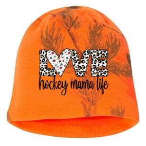 Ice Hockey Mama Life Mom Of An Ice Hockey Player Cool Gift Kati - Camo Knit Beanie