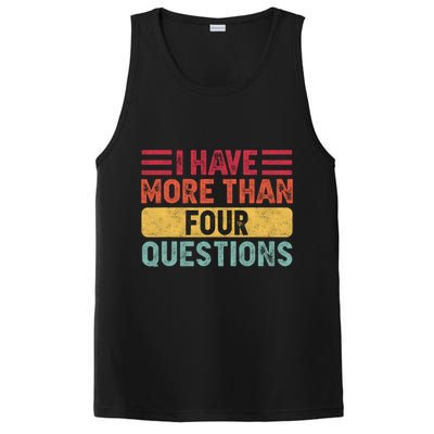 I Have More Than Four Questions Passover PosiCharge Competitor Tank