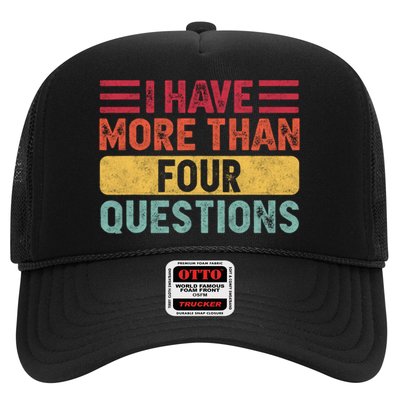 I Have More Than Four Questions Passover Trucker Hat