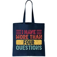 I Have More Than Four Questions Passover Bag