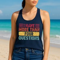 I Have More Than Four Questions Passover Womens Tank Top