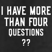 I Have More Than Four Questions Passover Microfiber Hand Towel