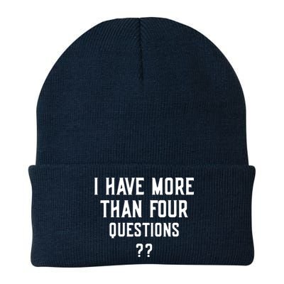 I Have More Than Four Questions Passover Beanie