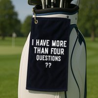 I Have More Than Four Questions Passover Golf Towel