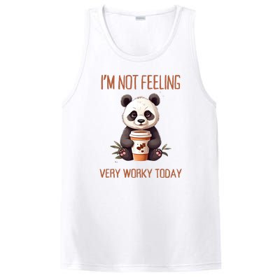 I Hate Mornings Panda PosiCharge Competitor Tank