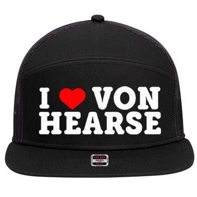 I Heart Me 7 Panel Mesh Trucker Snapback Hat