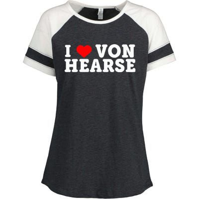 I Heart Me Enza Ladies Jersey Colorblock Tee