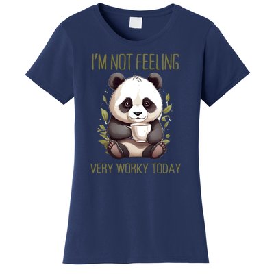 I Hate Mornings Panda Women's T-Shirt