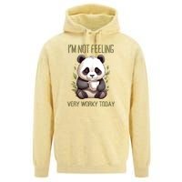 I Hate Mornings Panda Unisex Surf Hoodie