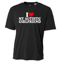 I Heart My Autistic Girlfriend I Love My Autistic Girlfriend Cooling Performance Crew T-Shirt