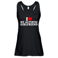 I Heart My Autistic Girlfriend I Love My Autistic Girlfriend Ladies Essential Flowy Tank