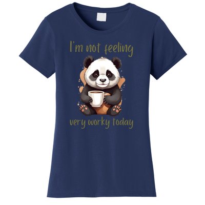 I Hate Mornings Panda Women's T-Shirt