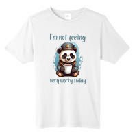 I Hate Mornings Panda Tall Fusion ChromaSoft Performance T-Shirt