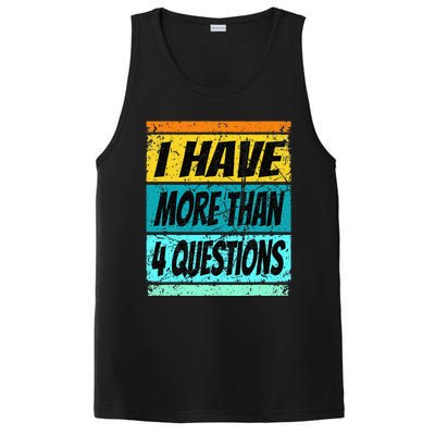 I Have More Than Four Questions Passover PosiCharge Competitor Tank