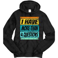 I Have More Than Four Questions Passover Tie Dye Hoodie