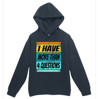 I Have More Than Four Questions Passover Urban Pullover Hoodie