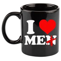 I Heart Me 11oz C Handle Ceramic Mug