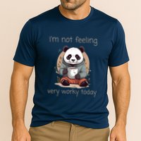 I Hate Mornings Panda Performance Shirt