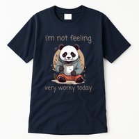 I Hate Mornings Panda Tall T-Shirt