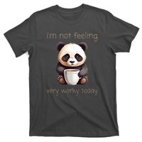 I Hate Mornings Panda T-Shirt