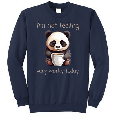 I Hate Mornings Panda Sweatshirt