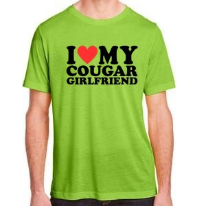 I Heart My Cougar Girlfriend Adult ChromaSoft Performance T-Shirt