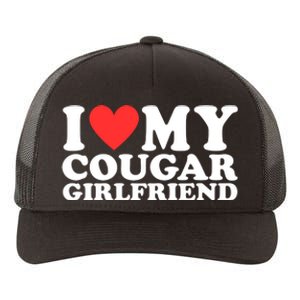 I Heart My Cougar Girlfriend Yupoong Adult 5-Panel Trucker Hat