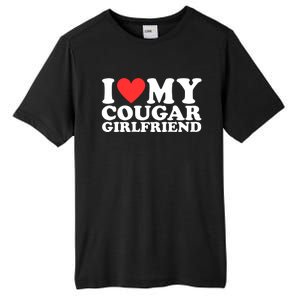 I Heart My Cougar Girlfriend Tall Fusion ChromaSoft Performance T-Shirt