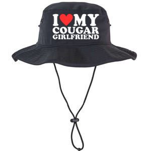 I Heart My Cougar Girlfriend Legacy Cool Fit Booney Bucket Hat