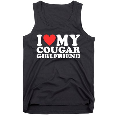 I Heart My Cougar Girlfriend Tank Top