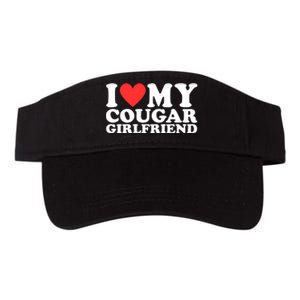 I Heart My Cougar Girlfriend Valucap Bio-Washed Visor