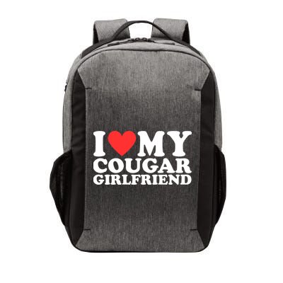 I Heart My Cougar Girlfriend Vector Backpack