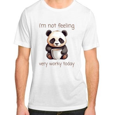 I Hate Mornings Panda Adult ChromaSoft Performance T-Shirt