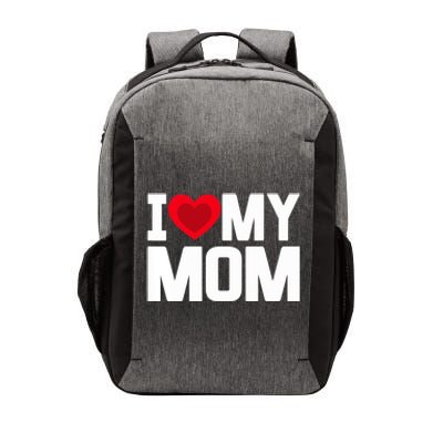 I Heart My Mom Love My Mom Happy Mother's Day Family Outfit Vector Backpack