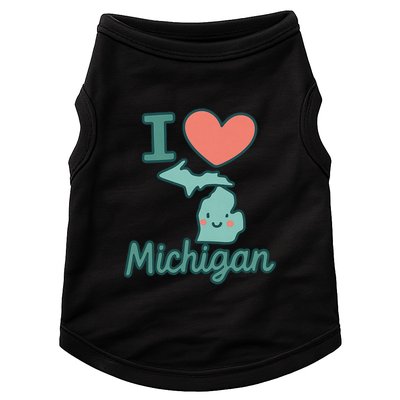 I Heart Michigan Doggie Tank