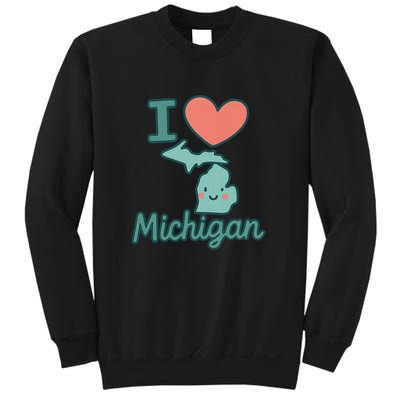 I Heart Michigan Sweatshirt