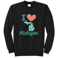 I Heart Michigan Sweatshirt