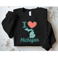 I Heart Michigan Sweatshirt