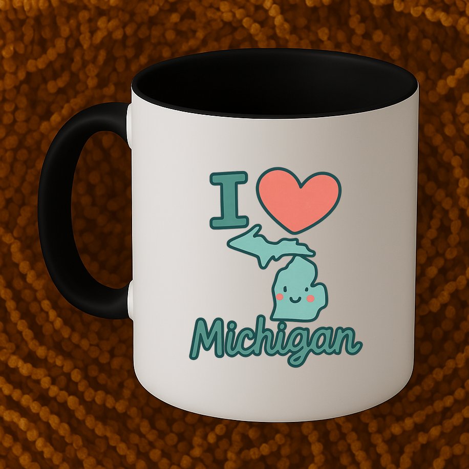 I Heart Michigan Mug