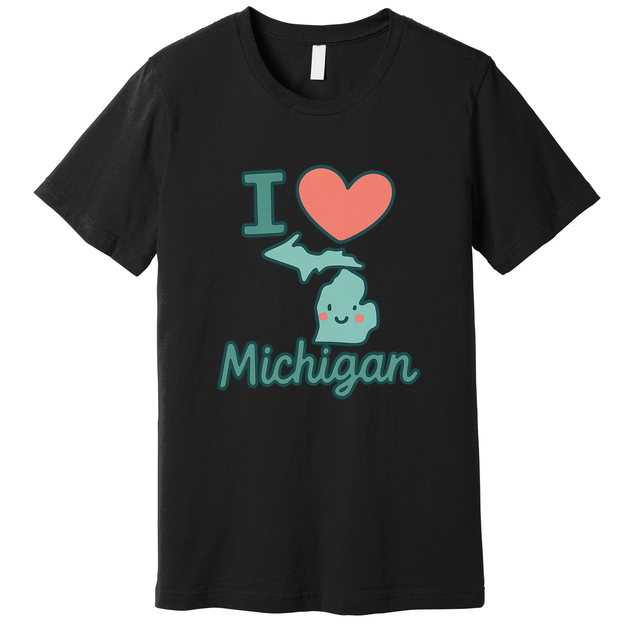 I Heart Michigan Premium T-Shirt