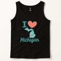 I Heart Michigan Tank Top
